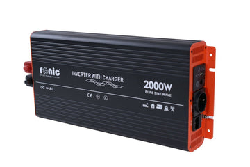 Invertor DC-AC cu Sinus PUR, 12V-230V, model RONIC RSC2000P, 2000W/4000W